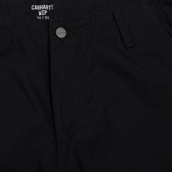 Мужские брюки Carhartt WIP Regular Cargo 6.5 Oz Black Rinsed