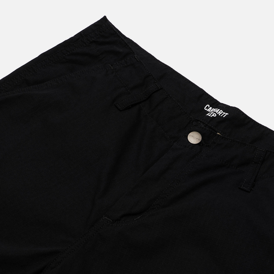 Мужские брюки Carhartt WIP Regular Cargo 6.5 Oz Black Rinsed