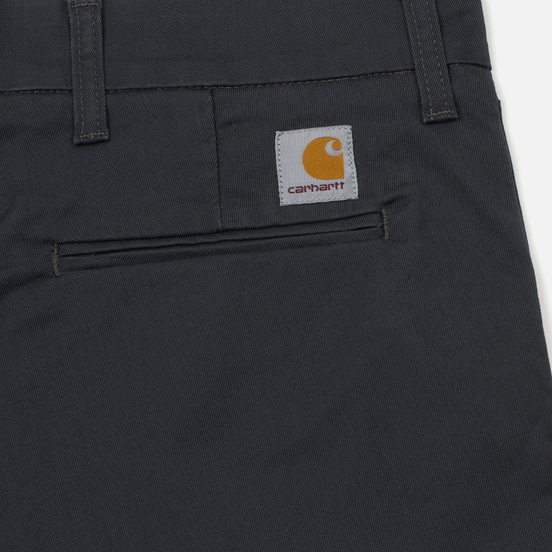 Мужские брюки Carhartt WIP Sid 8.6 Oz Blacksmith Rinsed
