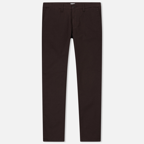 Мужские брюки Carhartt WIP Sid 8.6 Oz Tobacco Rinsed