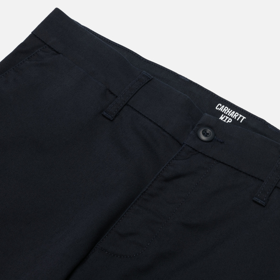 Мужские брюки Carhartt WIP Sid 8.6 Oz Dark Navy Rinsed