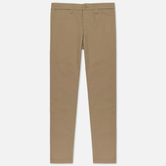 Мужские брюки Carhartt WIP Sid 8.6 Oz Leather Rinsed