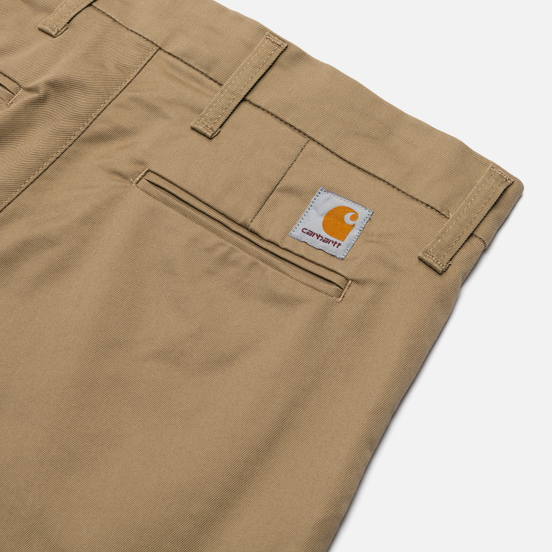 Мужские брюки Carhartt WIP Sid 8.6 Oz Leather Rinsed