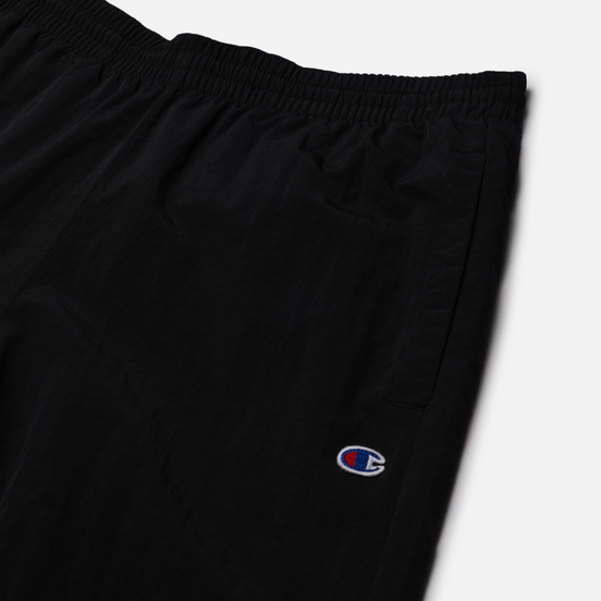Мужские брюки Champion Reverse Weave C Logo Patch Cuffed Track Black