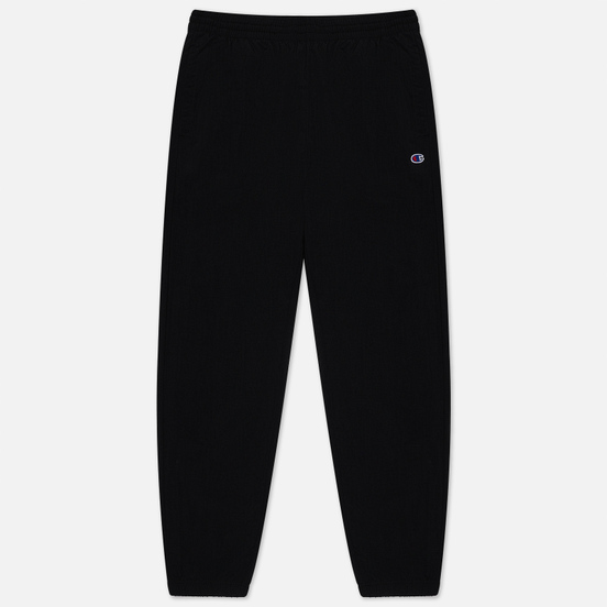 Мужские брюки Champion Reverse Weave C Logo Patch Cuffed Track Black