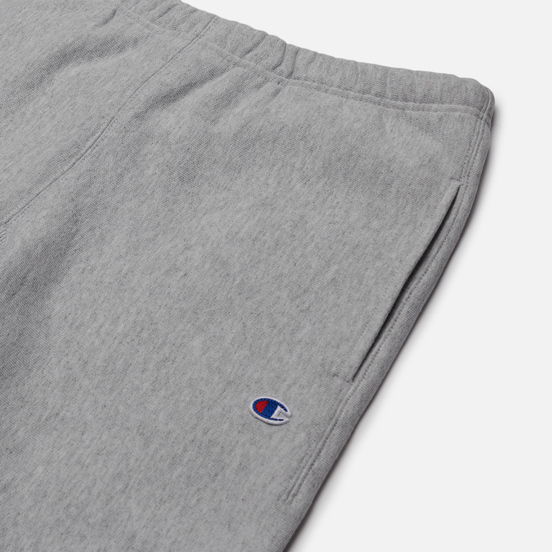 Мужские брюки Champion Reverse Weave Elastic Cuff Brushed Fleece Light Grey