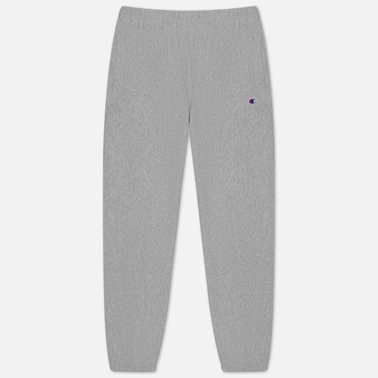 Мужские брюки Champion Reverse Weave Elastic Cuff Brushed Fleece Light Grey