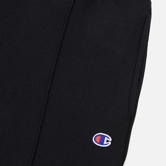 Мужские брюки Champion Reverse Weave Rib Cuffed Joggers Black