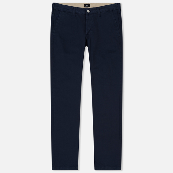 Мужские брюки Edwin 55 Chino Compact Twill 9 Oz Navy Rinsed