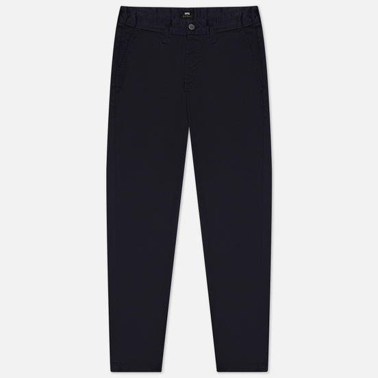 Мужские брюки Edwin ED-55 Chino Compact Twill 9 Oz Navy Plain Rinsed