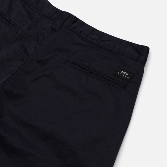 Мужские брюки Edwin ED-55 Chino Compact Twill 9 Oz Navy Plain Rinsed