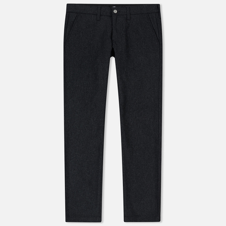 Мужские брюки Edwin ED-55 Chino Italian Wool Blend Flannel Anthracite