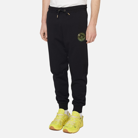 Мужские брюки Evisu Evisukuro Iridescent Kamon Badge Black