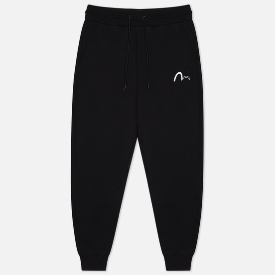 Мужские брюки Evisu Evisukuro Leaves Graphic Black