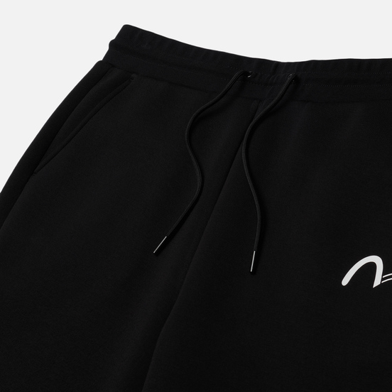 Мужские брюки Evisu Evisukuro Leaves Graphic Black