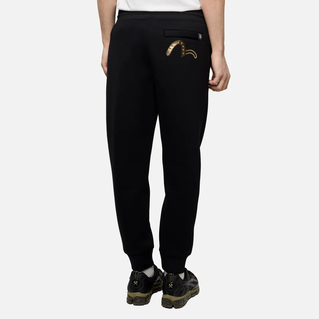 Evisu Мужские брюки Evisukuro Studded Hannya & Seagull