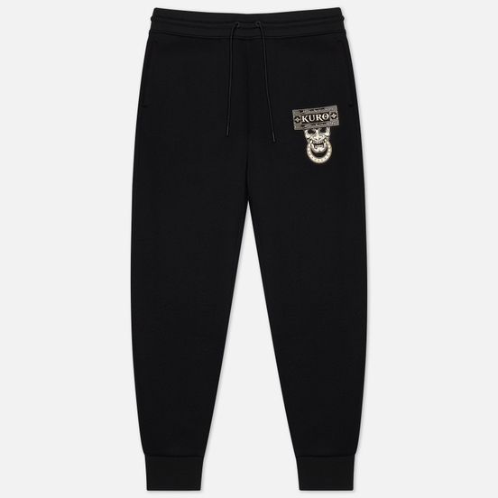Мужские брюки Evisu Evisukuro Studded Hannya & Seagull Black