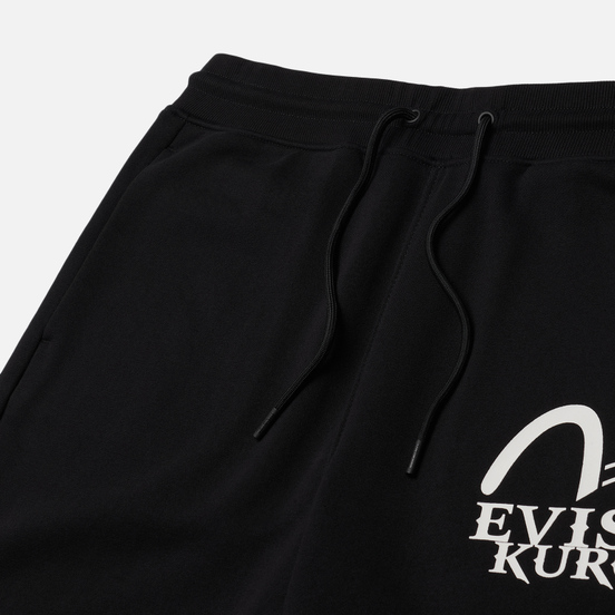 Мужские брюки Evisu Hannya Rings & Seagull Black