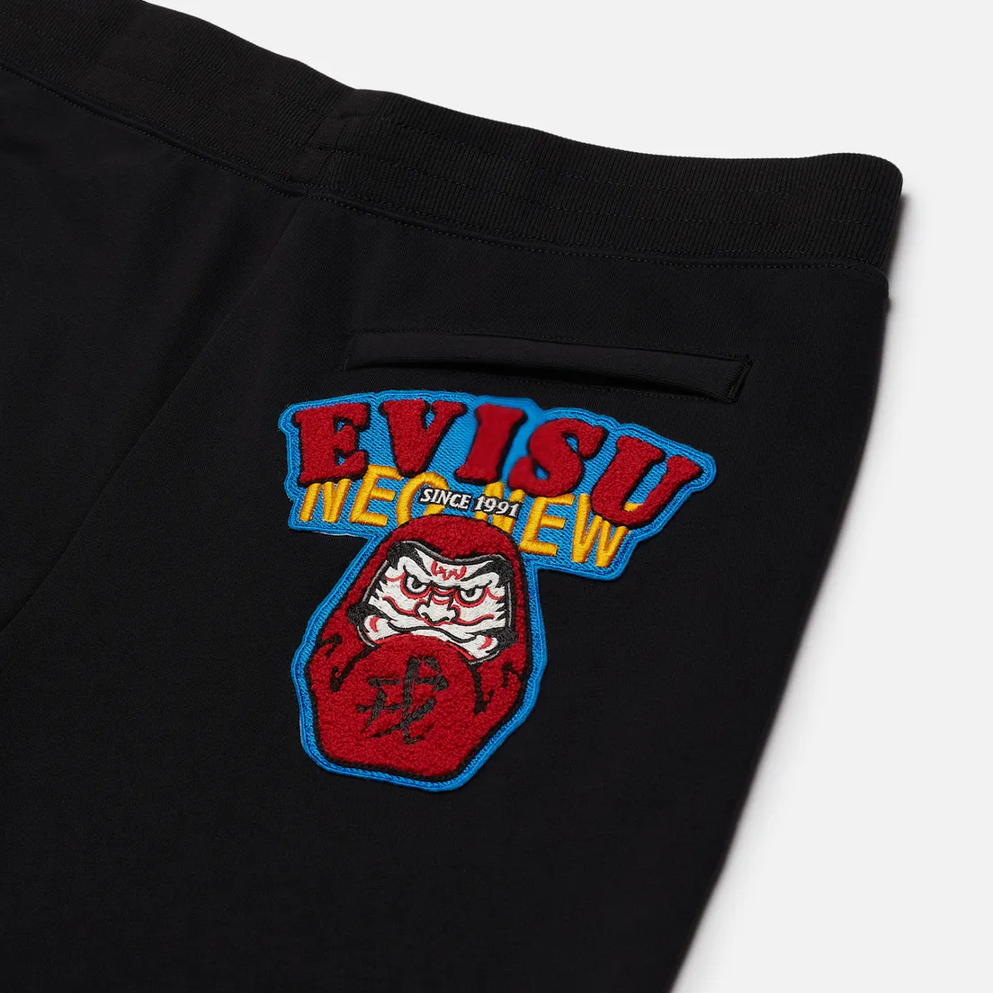 Evisu Мужские брюки Heritage Daruma Towel Embroidered