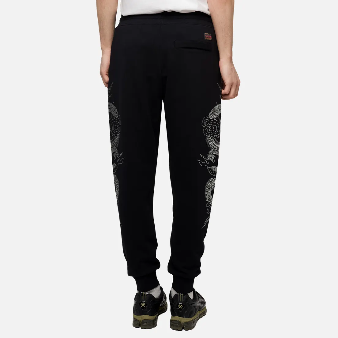 Evisu Мужские брюки Heritage Foil Printed Dragon