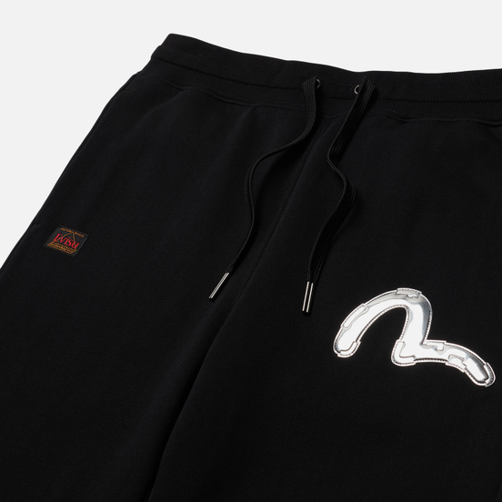 Мужские брюки Evisu Heritage Seagull Metallic Badge Black