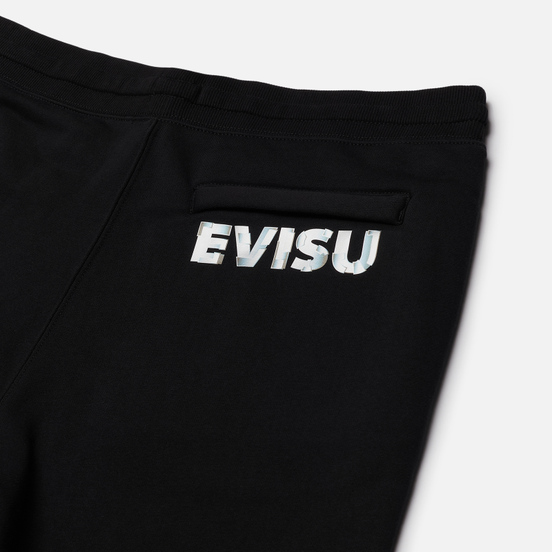 Мужские брюки Evisu Heritage Seagull Metallic Badge Black