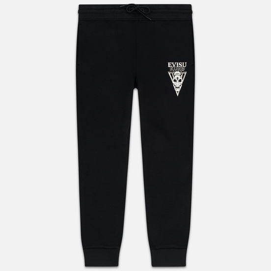 Мужские брюки Evisu Triangular Evisukuro Hannya Black