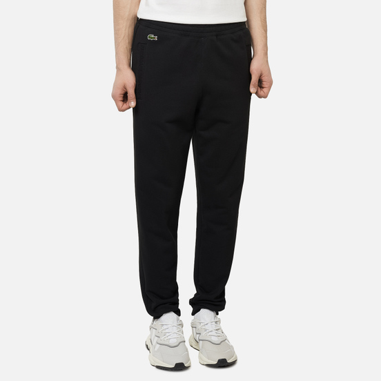 Мужские брюки Lacoste Embroidered Logo Black