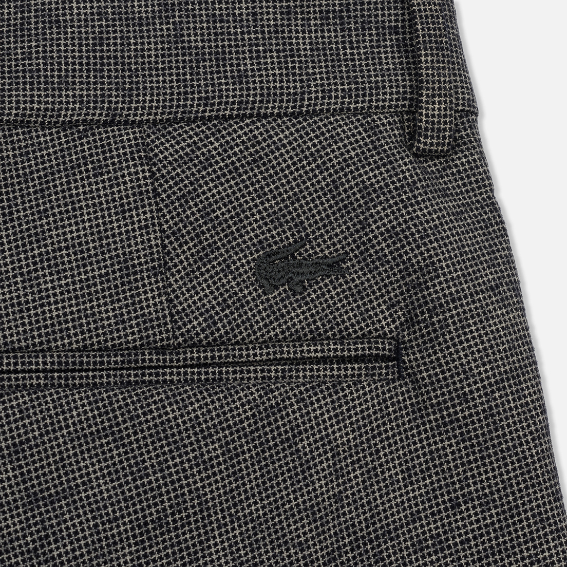 Lacoste Мужские брюки Slim Fit Houndstooth Print Wool