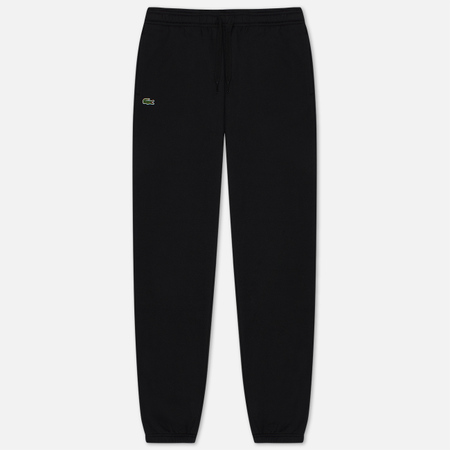 Мужские брюки Lacoste Sport Fleece Tennis, цвет чёрный, размер XXXL