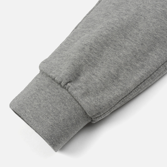 Мужские брюки Maison Kitsune Classic Jog Tricolor Fox Patch Grey Melange