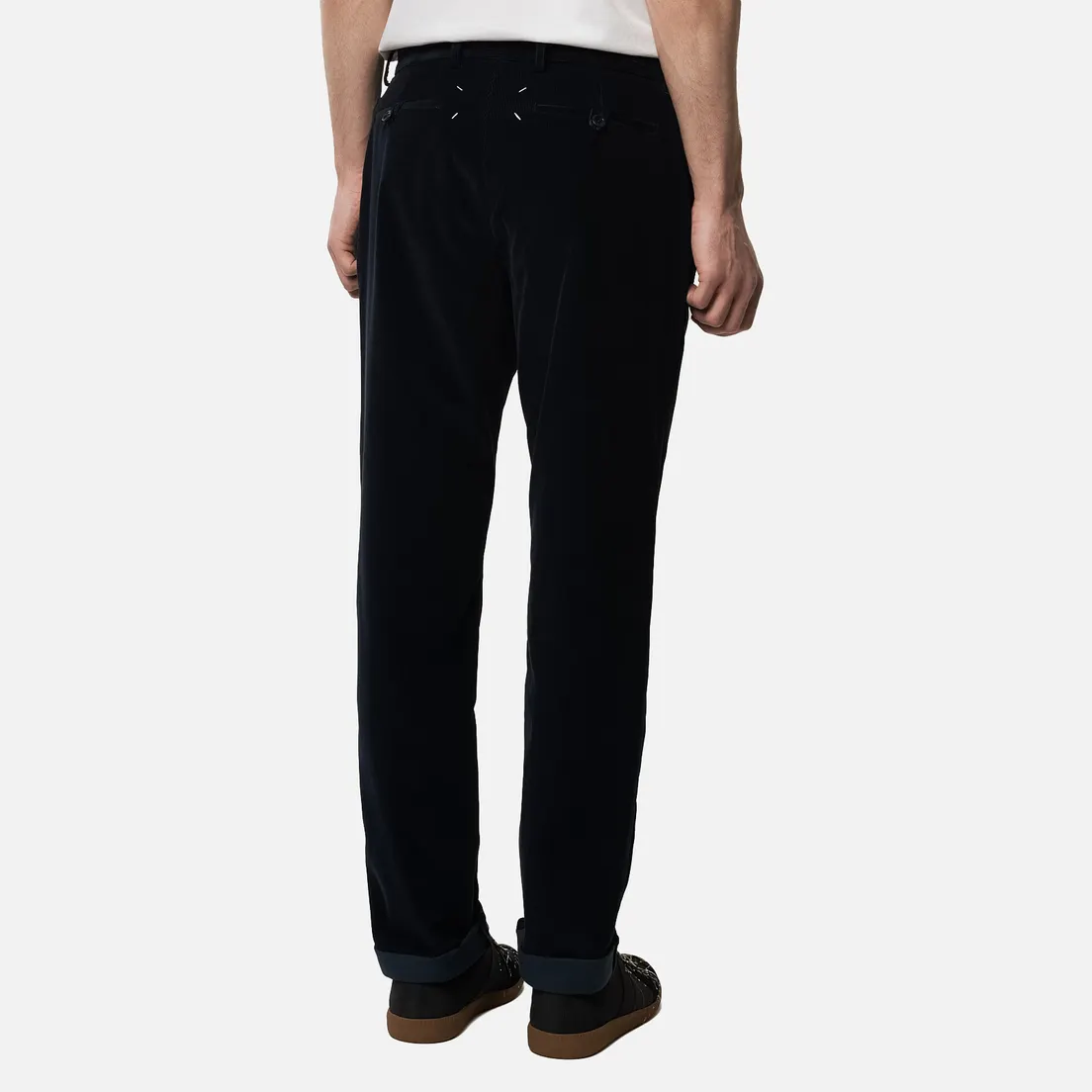 Maison Margiela Мужские брюки Chino Regular Cotton Corduroy