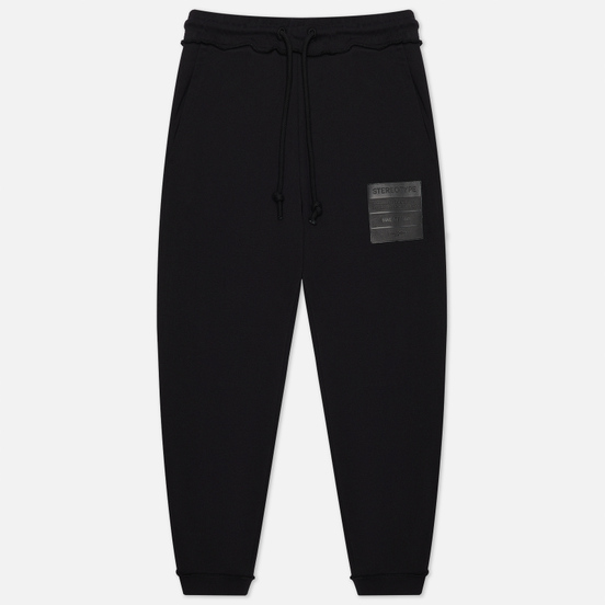 Мужские брюки Maison Margiela Stereotype Patch Sweat Black