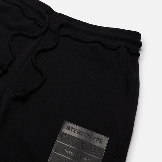 Мужские брюки Maison Margiela Stereotype Patch Sweat Black