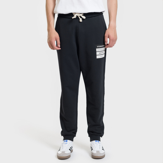 Мужские брюки Maison Margiela Stereotype Patch Sweat Black