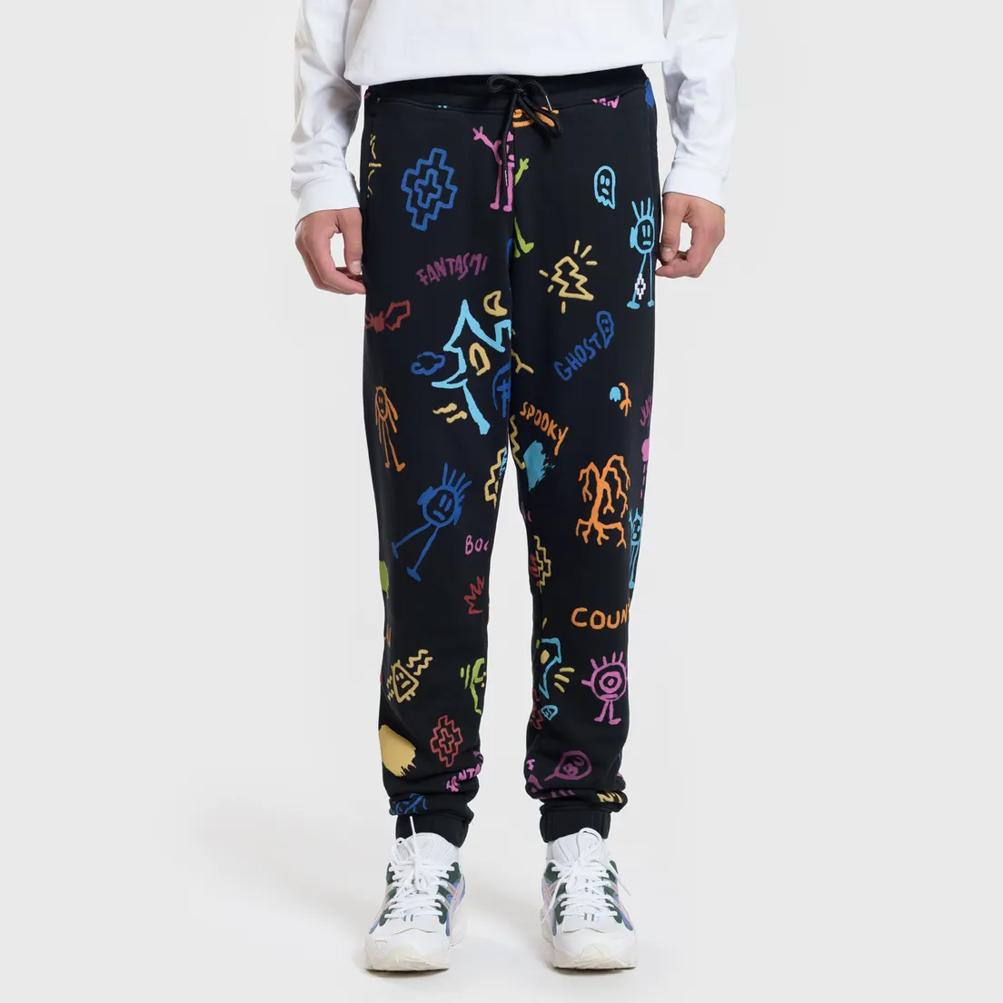 Marcelo Burlon Мужские брюки All Over Sketches