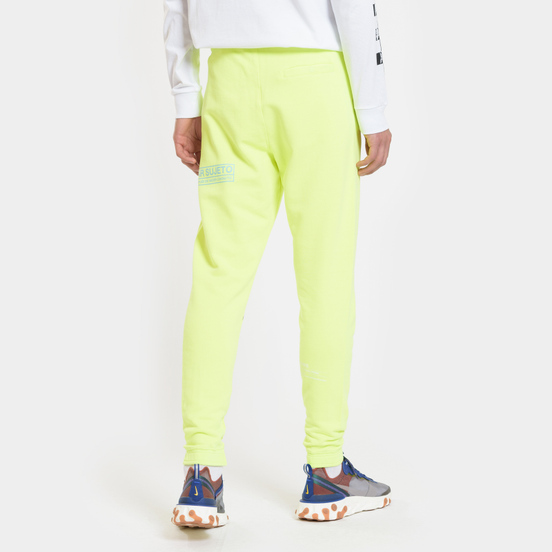 Мужские брюки Marcelo Burlon Lettering Fluo Yellow/Multicolor