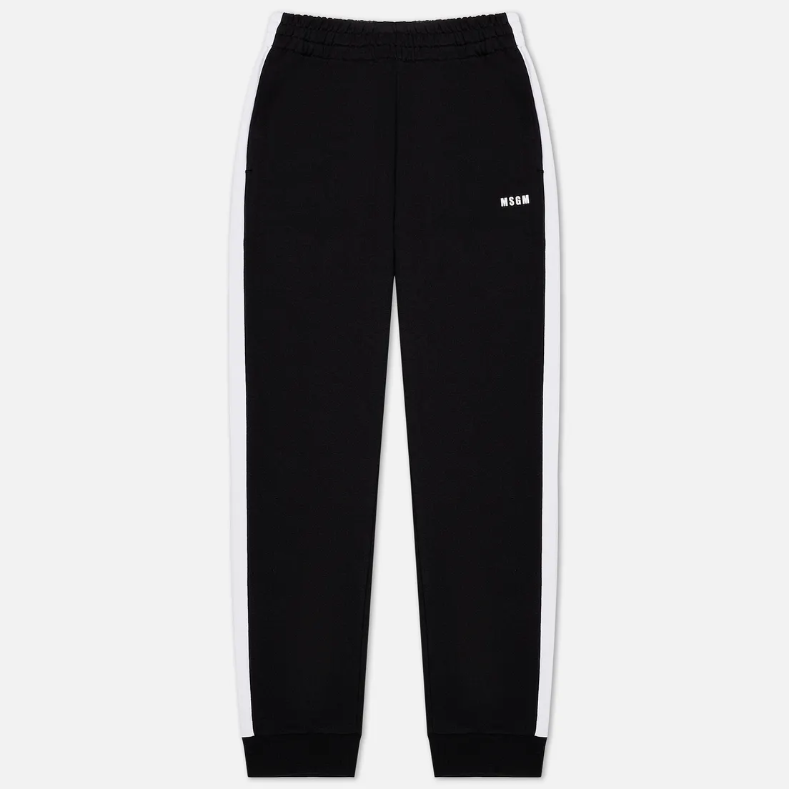 MSGM Мужские брюки Joggers Cotton Side Stripes