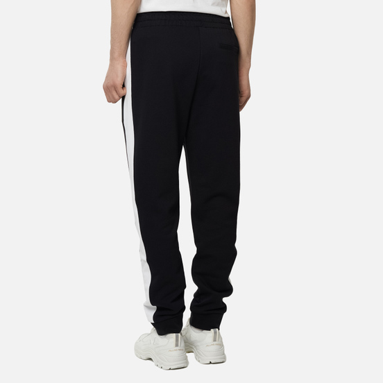 Мужские брюки MSGM Joggers Cotton Side Stripes Black