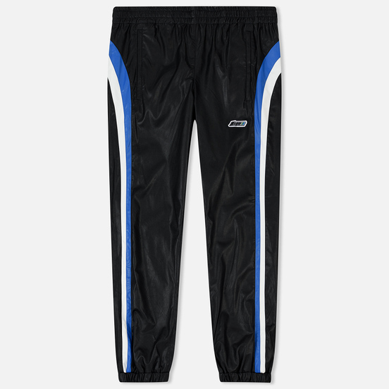 Мужские брюки MSGM With Logo Patch Black