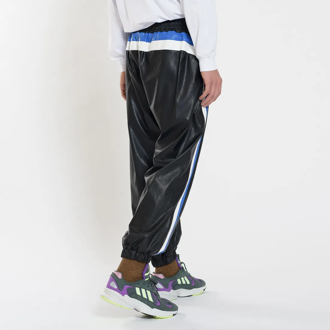 MSGM Мужские брюки With Logo Patch