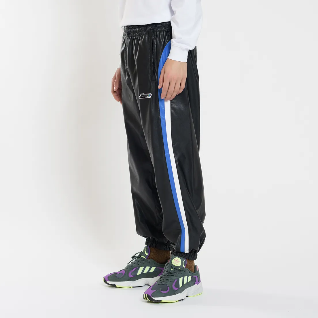 MSGM Мужские брюки With Logo Patch