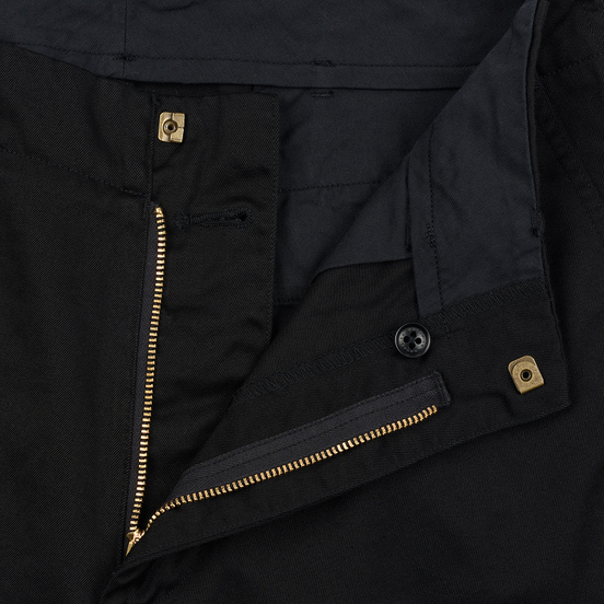 Мужские брюки Nanamica Wide Chino Cotton/Polyester Black