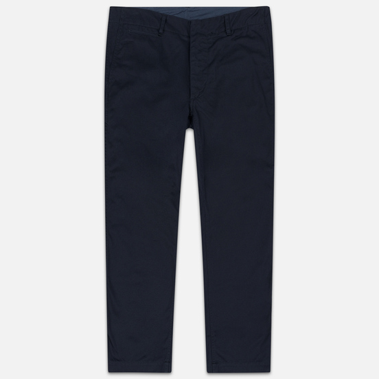 Мужские брюки Nanamica Wide Chino Cotton/Polyester Navy