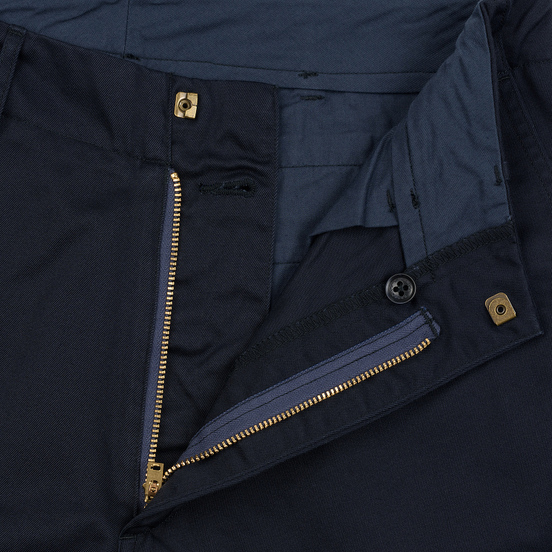 Мужские брюки Nanamica Wide Chino Cotton/Polyester Navy