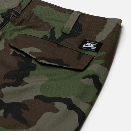 Мужские брюки Nike SB Flex FTM Camo Medium Olive