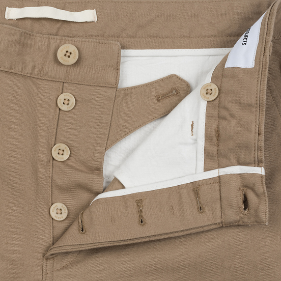 Мужские брюки Norse Projects Aros Heavy Chino Utility Khaki