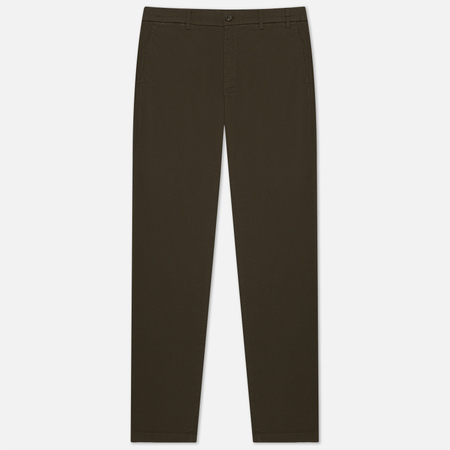 Мужские брюки Norse Projects Aros Slim Light Stretch, цвет оливковый, размер 36