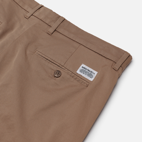 Мужские брюки Norse Projects Aros Slim Light Stretch Utility Khaki
