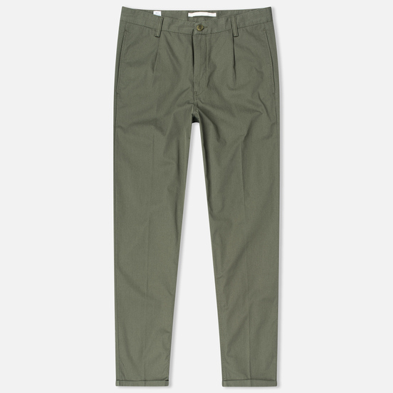 Мужские брюки Norse Projects Sten Light Military Cotton Dried Olive